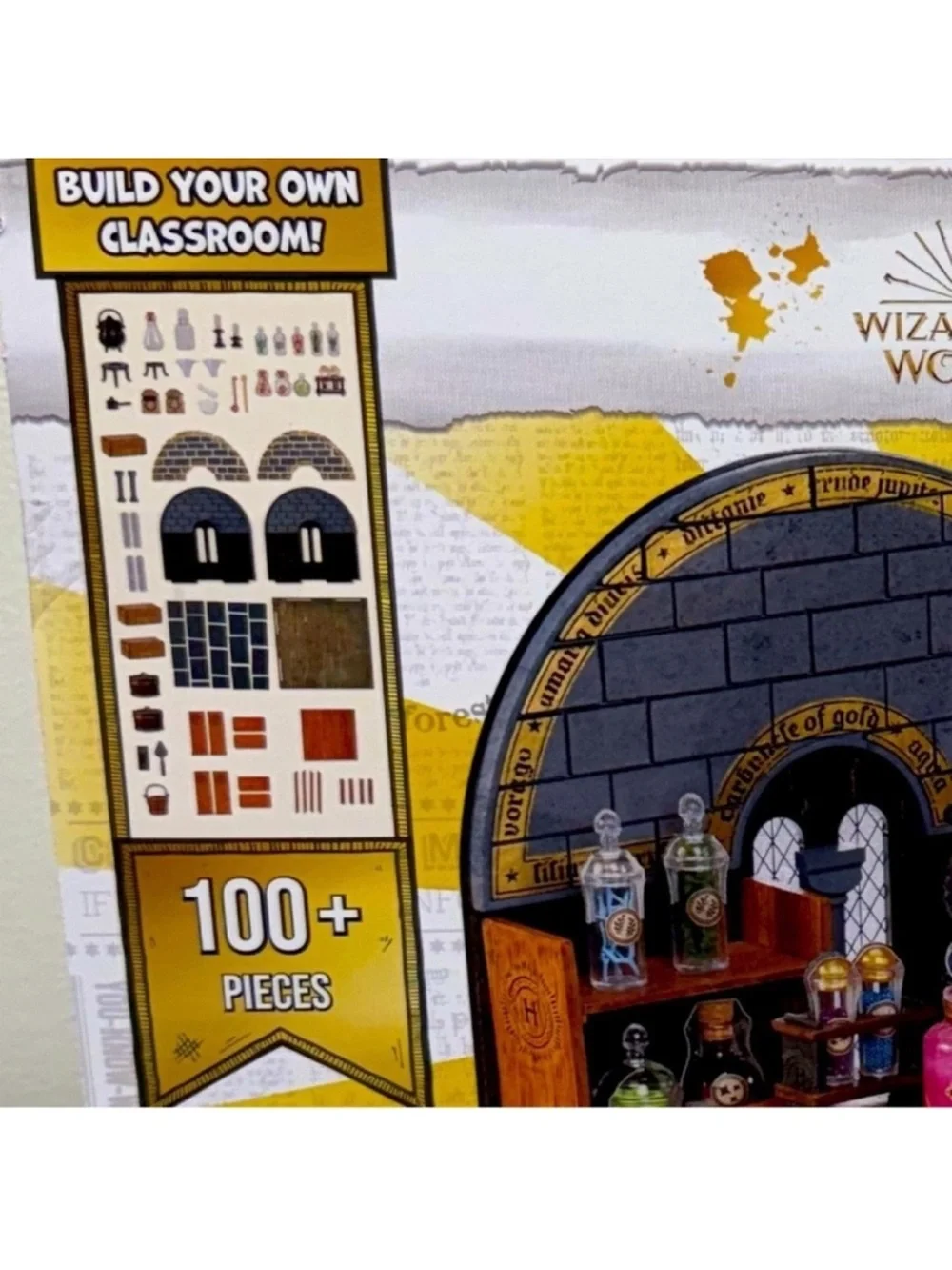 New Harry Potter MGA Miniverse Playset Build Your Own Potions Classroom, Ages 8+